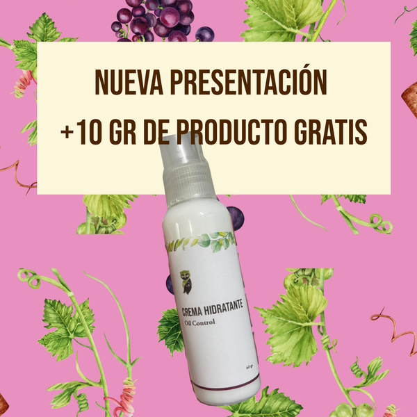 Crema Hidratante  (Cutis graso o mixto).